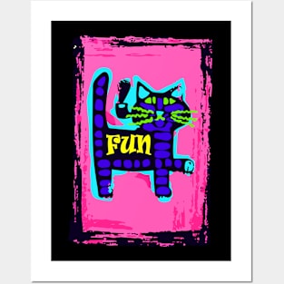 Fun Cat Posters and Art